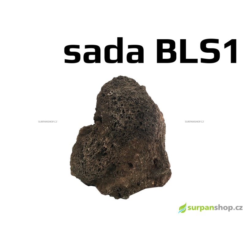 Black Lava Stone - sada BLS1