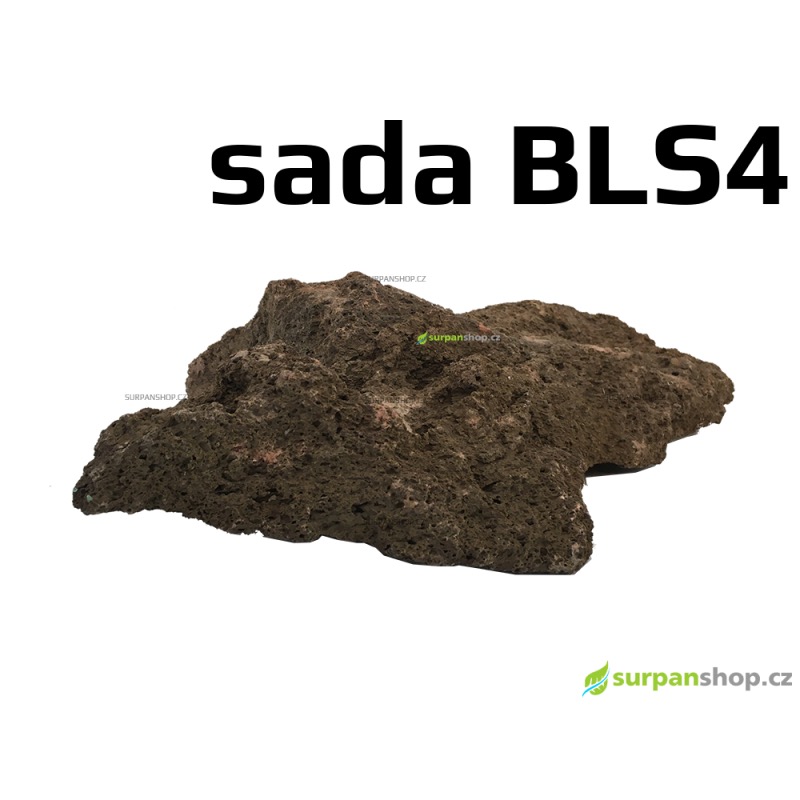 Black Lava Stone - sada BLS4