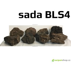 Black Lava Stone - sada BLS4