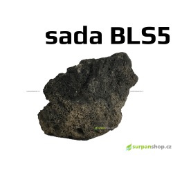 Black Lava Stone - sada BLS5