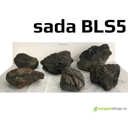 Black Lava Stone - sada BLS5