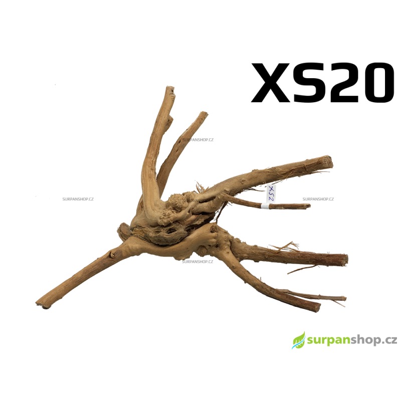 Kořen Finger Wood 21cm XS20 (Red Moor wood, Amano wood)