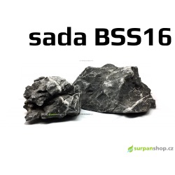 Black Seiryu Stone - sada BSS16