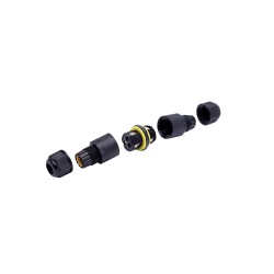 Kabelová vodotěsná spojka mini, IP68, průměr 5-7,5/5-7,5mm, max 1,0mm2 - SURPANshop.cz