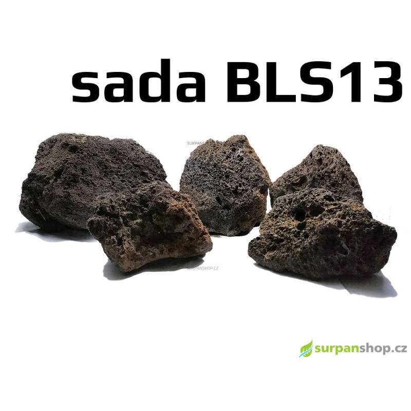Black Lava Stone - sada BLS13
