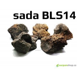 Black Lava Stone - sada BLS14