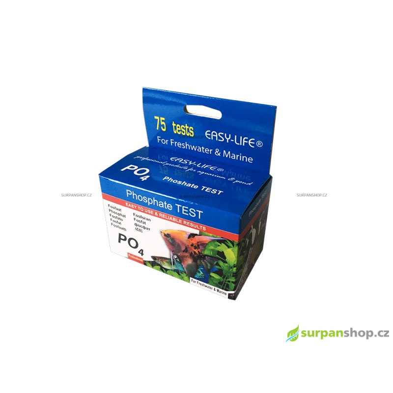 EASY-LIFE Phosphate Test (fosfát), 75 testů EASY-LIFE Phosphate Test (fosfát), 75 testů