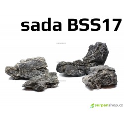 Black Seiryu Stone - sada BSS17