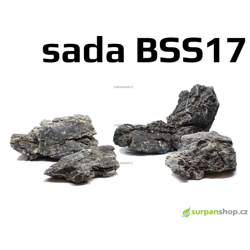 Black Seiryu Stone - sada BSS17