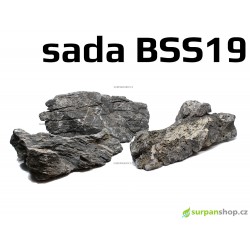 Black Seiryu Stone - sada BSS19