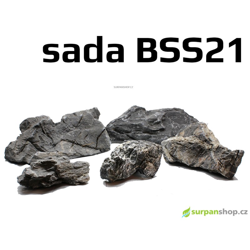 Black Seiryu Stone - sada BSS21