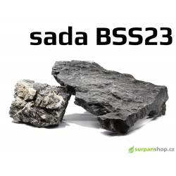 Black Seiryu Stone - sada BSS23