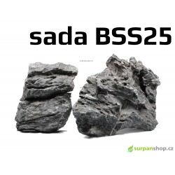 Black Seiryu Stone - sada BSS25