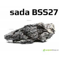 Black Seiryu Stone - sada BSS27