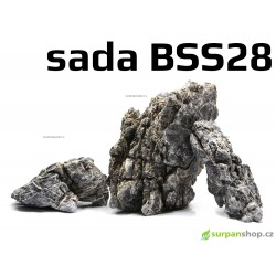 Black Seiryu Stone - sada BSS28