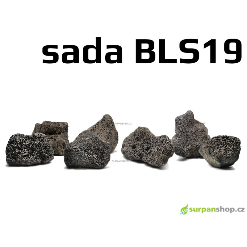 Black Lava Stone - sada BLS19