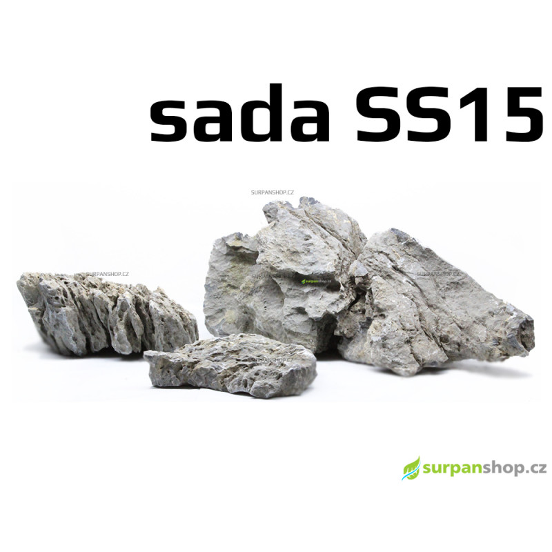Kameny do akvaria Seiryu Stone - sada SS15