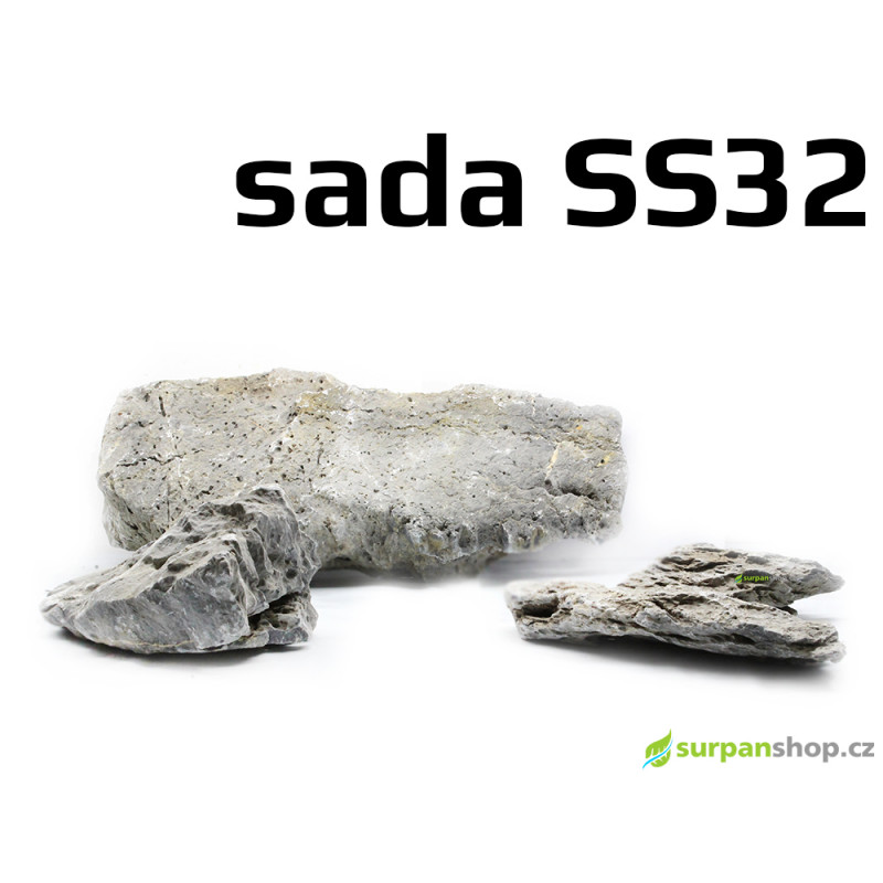 Kameny do akvaria Seiryu Stone - hardscape - sada SS32 Kameny do akvaria Seiryu Stone - hardscape - sada SS32