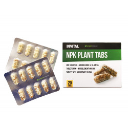 INVITAL Tablety NPK + mikroprvky