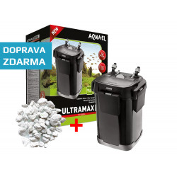 Aquael UltraMax 1500 + 5 litrů filtrační pemzy ZDARMA!