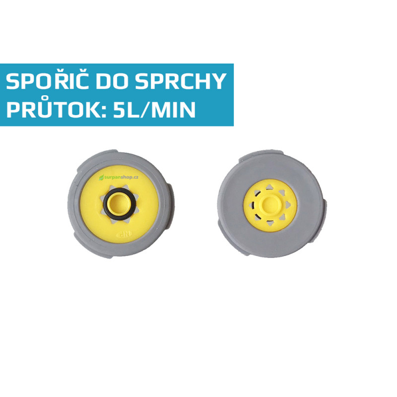 Šetřič vody pro sprchy, průtok 5 l/min NEOPERL