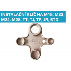 Univerzální kovový instalační klíč NEOPERL