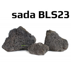 Black Lava Stone - sada BLS23