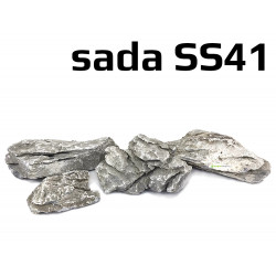 Kameny do akvaria Seiryu Stone - hardscape - sada SS41