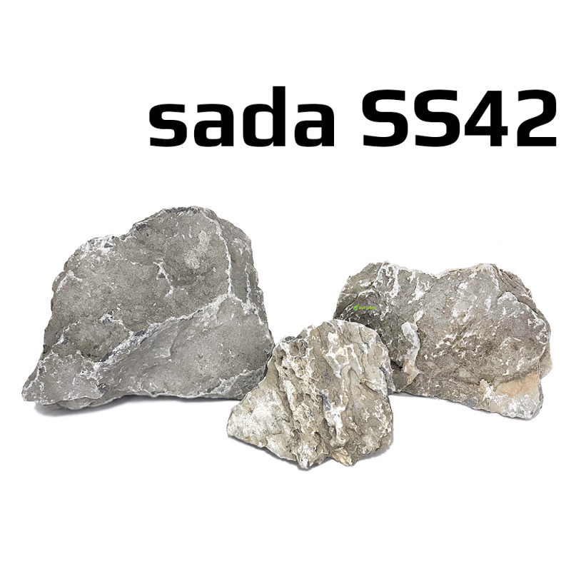 Kameny do akvaria Seiryu Stone - hardscape - sada SS42