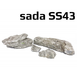 Kameny do akvaria Seiryu Stone - hardscape - sada SS43
