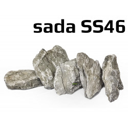 Kameny do akvaria Seiryu Stone - Amano Rock - hardscape - sada SS46