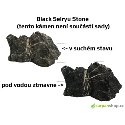 Black Seiryu Stone