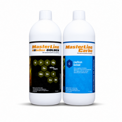 MasterLine sada All in One Golden + Carbo 1000ml + odměrka 2,5-20ml zdarma