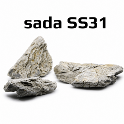 Kameny do akvaria Seiryu Stone - hardscape - sada SS31
